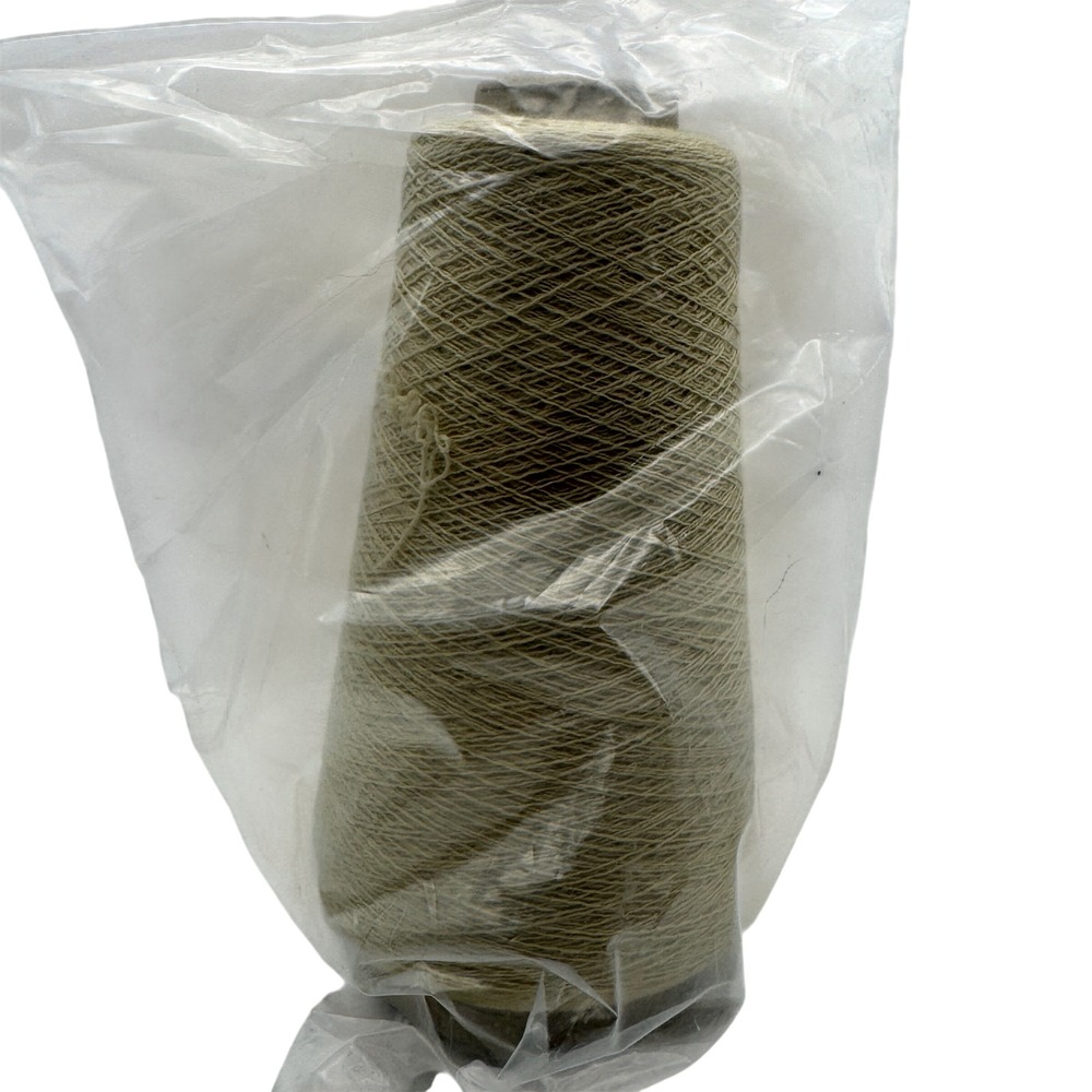 ColourMart Hemp Lycra Blend Yarn 150g Cone 2/30nm Biscuit Neutral Beige